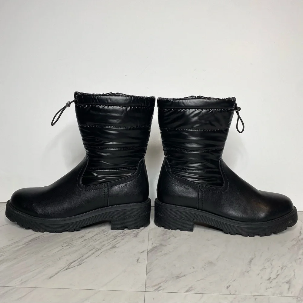 AquaDiva Black Puffer Boot 39